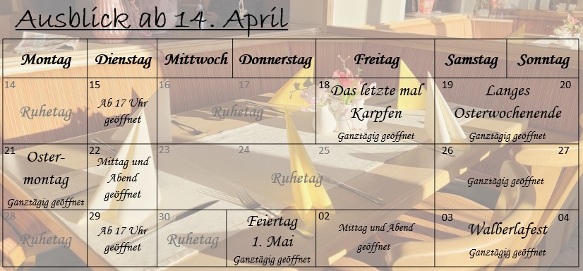 April